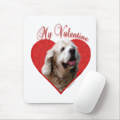 Mein Buff Cocker Spaniel Valentine Mousepad (Mit Mouse)