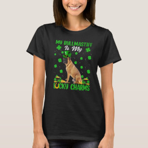 Mein Bullmastiff ist mein Glücksbringer Hund St Pa T-Shirt