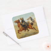 Mein Bunker Quadratischer Aufkleber (Umschlag)