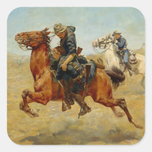 Mein Bunkie Quadratischer Aufkleber