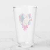 Mein Bunny Valentine Glas (Rückseite)