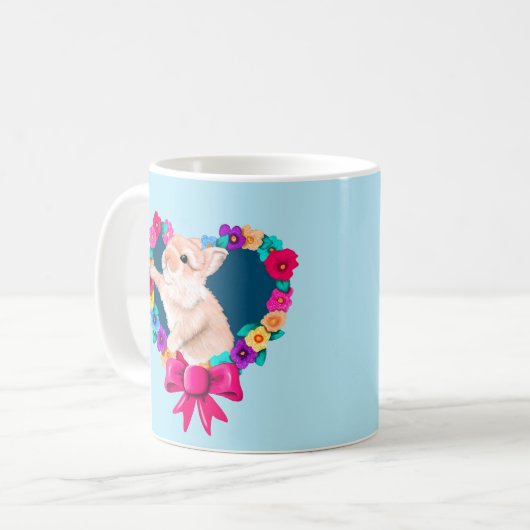 Mein Bunny Valentine Kaffeetasse (Vorderseite Links)
