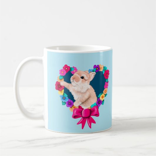 Mein Bunny Valentine Kaffeetasse (Links)