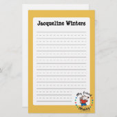 Mein bunter Kreis-Entwurf Freund-Maisy Briefpapier (Vorne/Hinten)