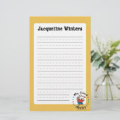 Mein bunter Kreis-Entwurf Freund-Maisy Briefpapier (Stehend Vorderseite)