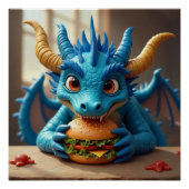 Mein Burger! Dragon Tee Time Poster (Vorderseite)