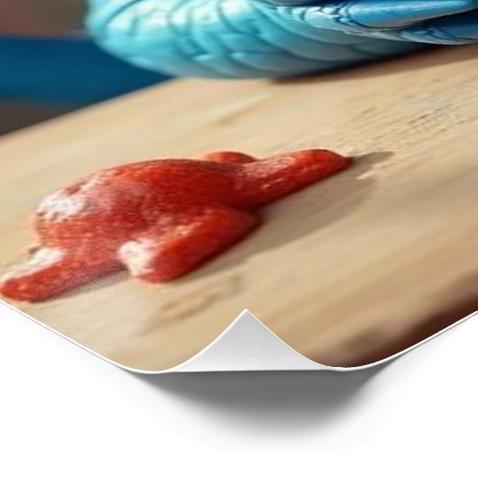 Mein Burger! Dragon Tee Time Poster (Ecke)