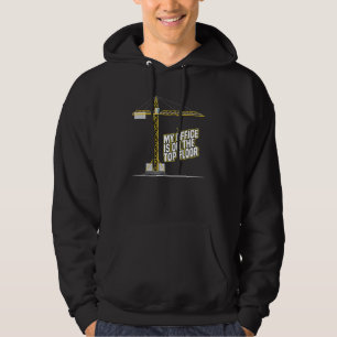 Mein Büro befindet sich im oberen Stockwerk des Kr Hoodie