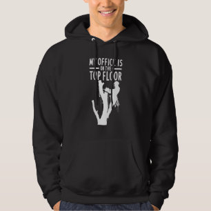 Mein Büro befindet sich im obersten Stock eines Ar Hoodie