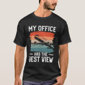 Mein Büro verfügt über das Pilotprogramm für Luftf T-Shirt (Vorderseite)
