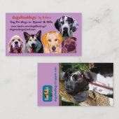 Mein Bus crd Visitenkarte (Vorne/Hinten)