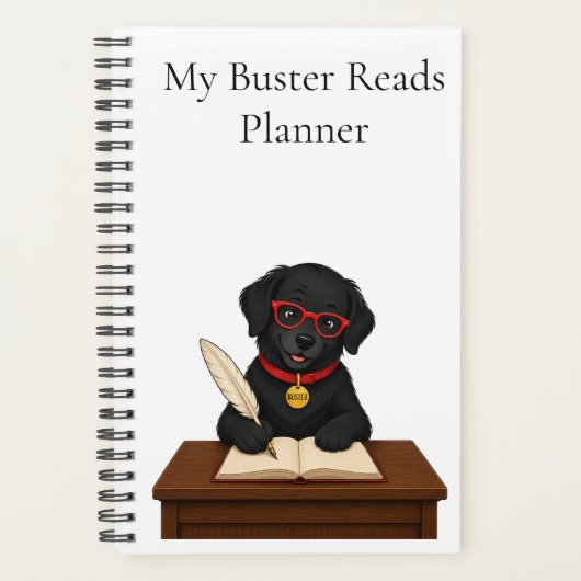 Mein Buster Reads Planer (Vorderseite)