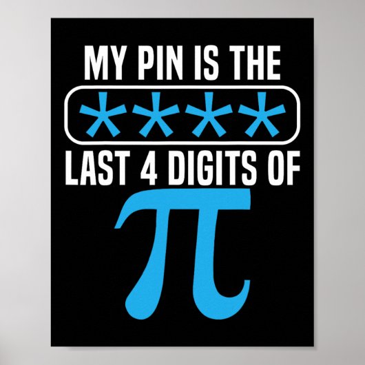 Mein Button ist das letzte 4-stellige Pi-Day Mathe Poster (Vorne)