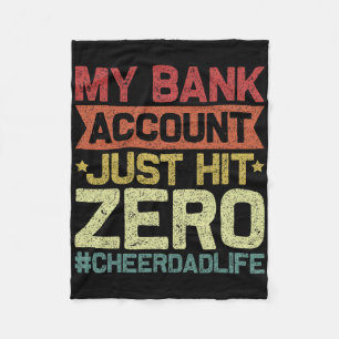 Mein Bynk-Account hat gerade den Zero Cheer Vater Fleecedecke