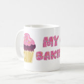 Mein Cake Backen Spaß Kochen Design Kaffeetasse (Vorderseite Links)