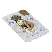 Mein Cane Corso Ate meinen Lektionsplan Magnet (Rechte Seite)