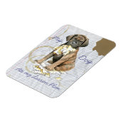 Mein Cane Corso Ate meinen Lektionsplan Magnet (Linke Seite)