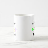 Mein Cane Corso geht durch mich Kaffeetasse (Mittel)