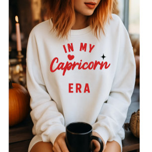 mein Capricorn-era-Sweatshirt, Capricorn-Geburtsta Sweatshirt