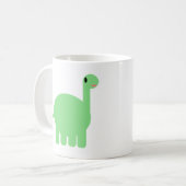 mein Cartoon Dinosaurier Kaffeetasse (Vorderseite Links)
