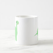 mein Cartoon Dinosaurier Kaffeetasse (Mittel)