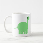 mein Cartoon Dinosaurier Kaffeetasse (Links)