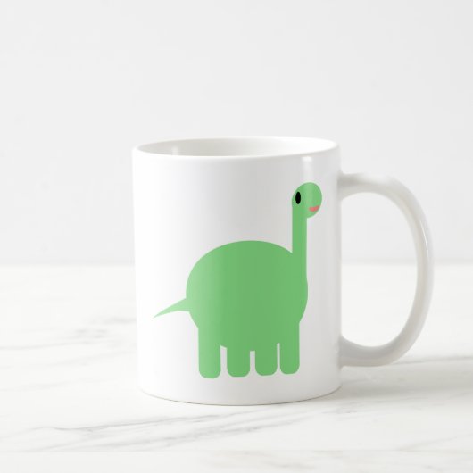 mein Cartoon Dinosaurier Kaffeetasse (Rechts)