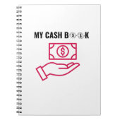 Mein Cash Book - Money Management Journal Notizblock (Vorderseite)