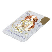 Mein Cavalier Ate My Lessingplan Magnet (Linke Seite)