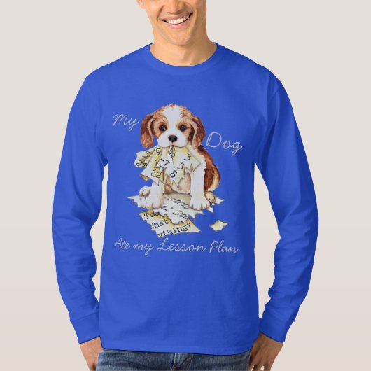 Mein Cavalier Ate My Lessingplan T-Shirt (Vorderseite)