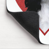 Mein Cavalier Valentine Mousepad (Ecke)