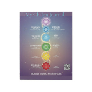 Mein Chakra-Journal-Notizbuch Notizblock