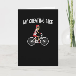 Mein Cheat Bike E-Bike Bike Geschenk Karte