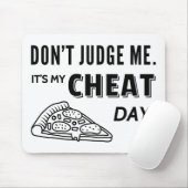 Mein Cheat Day isst Pizza Diät Spaß Mousepad (Mit Mouse)