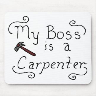 Mein Chef ist ein jüdischer Tischler Mousepad