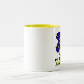 Mein Chef sieht wie Jay Leno aus Zweifarbige Tasse (Mittel)