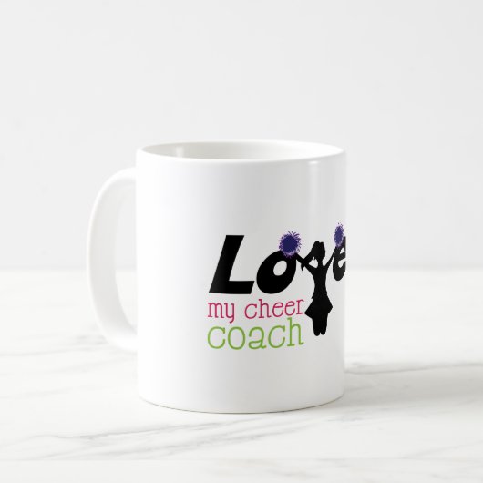 Mein Cheftrainer Kaffeetasse (Vorderseite Links)