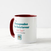 Mein Chesapeake Bay-Retriever ist aller das! Tasse (Vorderseite Links)