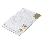 Mein Chihuahua Ate Mein Lektionsplan Notizblock (angewinkelt)