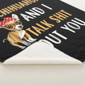 Mein Chihuahua und ich reden über euch, die Lover- Sherpadecke (3/4)