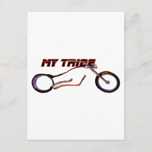 Mein Chopper im Stammhaus Das MUSEUM Zazzle Gesche Postkarte