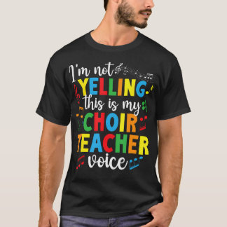 Mein Chorleiter Stimme Chor Unterrichten Chor T-Shirt