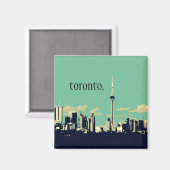 Mein City-Magnet Magnet (Vorderseite/Rückseite)