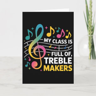Mein Cl ist voll von Treble Makers - Funny Music T Karte
