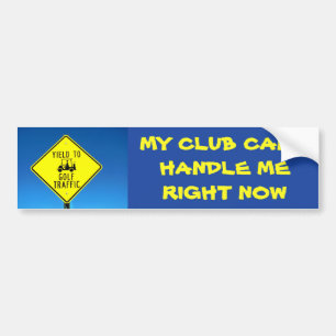 Mein Club kann mich jetzt nicht gelb behandeln - G Autoaufkleber