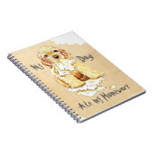 Mein Cocker Spaniel Ate Meine Hausaufgaben Notizblock (Rechte Seite)