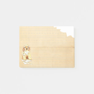 Mein Cockerspaniel aß meine Hausaufgaben Post-it Klebezettel