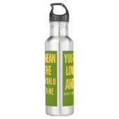 Mein Coco Loco Papa Wasserflasche Edelstahlflasche (Rückseite)