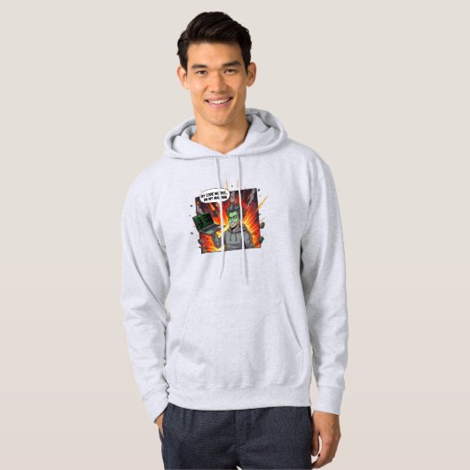 Mein Code funktioniert auf meinem Computer Softwar Hoodie (Vorne ganz)