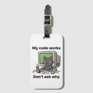 Mein Code funktioniert frage nicht, warum Gepäckanhänger